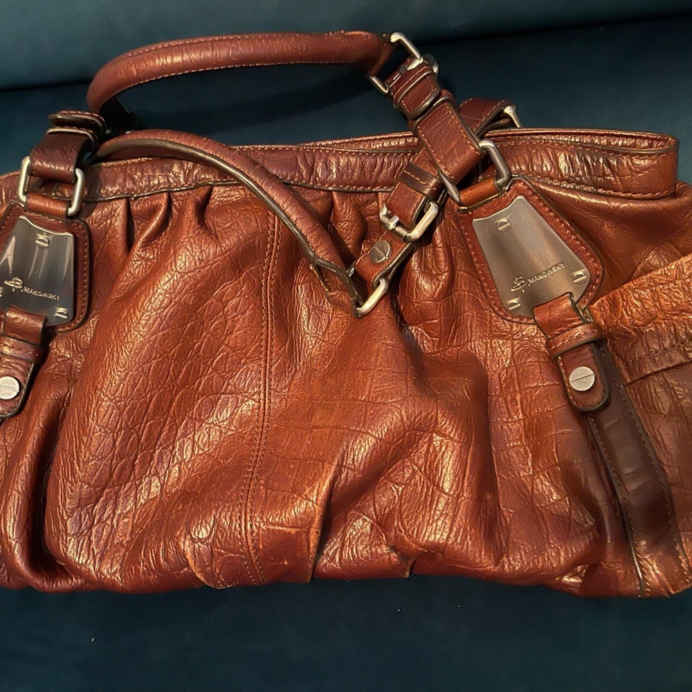 B Makowsky Brown Tote